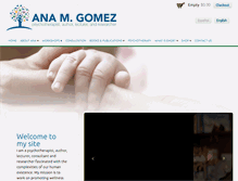 Tablet Screenshot of anagomez.org